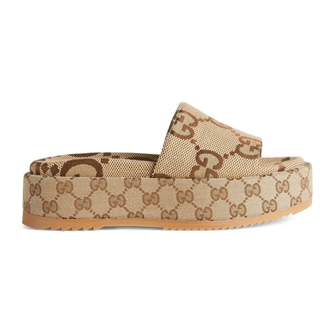 platform women gucci sandals|authentic Gucci sandals women.